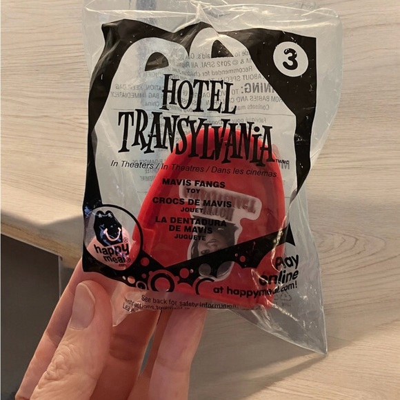2/$20 NEW IN BAG McDonald's Happy Meal Hotel Transylvania Mavis Fangs Toy 3 2012 - Picture 2 of 3